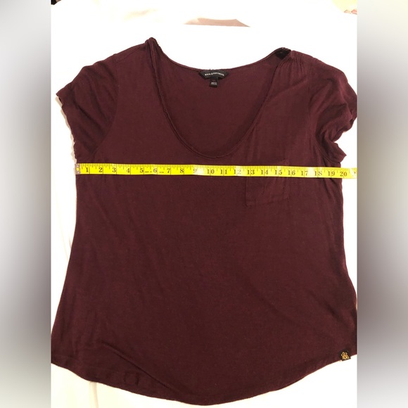 Rock & Republic, XL, 100% rayon plum light shimmer with deep front scoop - Picture 5 of 12